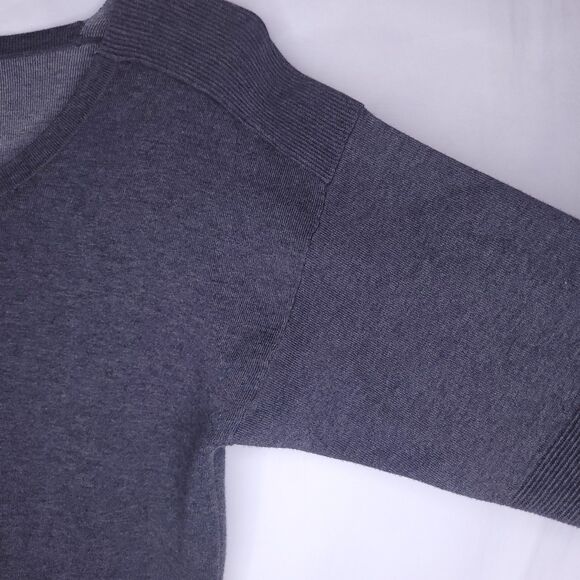 Lacoste Sweater Dress 36 Small Gray Tunic - Picture 4 of 10